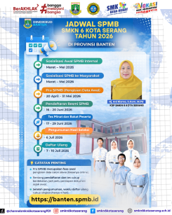 SPMB SMKN 6 Kota Serang 2026